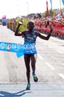 Mary Keitany wins the womens 2014 BUPA Great North Run. Photo: David T. Hewitson/Sports for All Pics